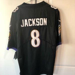 Lamar Jackson New Black Dry-Fit jersey (L)